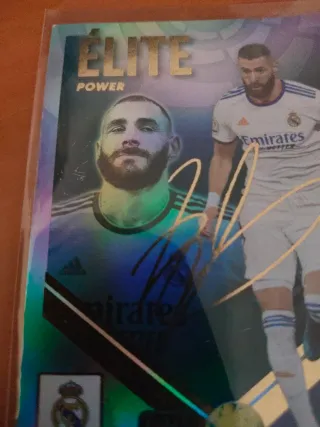 Carta Panini Benzema Élite Power 2022-23