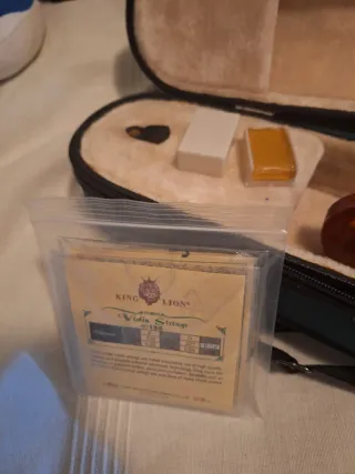 Violín 4/4 con funda y arco + cuerdas