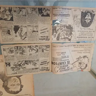 Dos tebeos Capitán Trueno y una revista novelas y