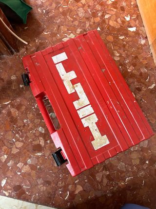 Taladro Hilti TE4 y SF6 con maleta