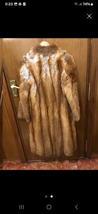 Abrigo de señora de piel