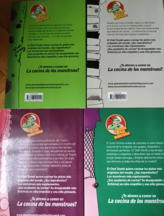 Libros la cocina de los monstruos