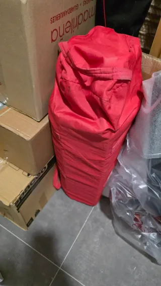 Cuna de viaje plegable