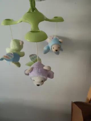 Móvil musical para cuna Fisher price