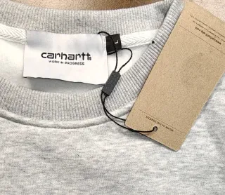 Jersey Carhartt Gris Cuello Redondo oferta