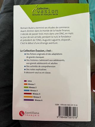 Libro Dispariciones en Haití - Nivel 2