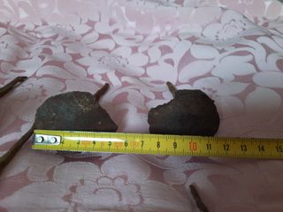 10 Clavos antiguos hierro forjado puertas antiguas