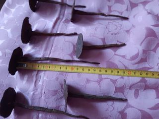 10 Clavos antiguos hierro forjado puertas antiguas