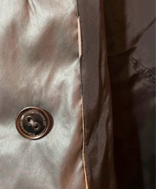 Plumífero Burberry plateado