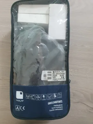 Guantes OVERLAP calefactados con baterías