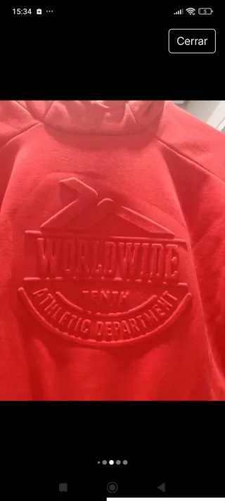 Sudadera Trend Roja Talla 12 aprox