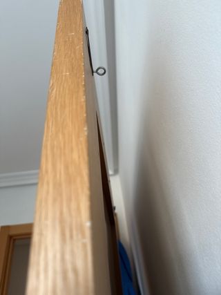 Espejo decorativo con marco de madera