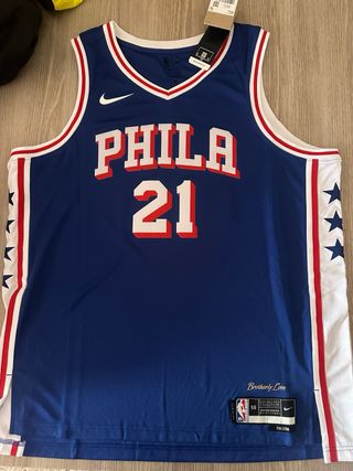 Camiseta Philadelphia 76ers Embiid 21 Nike XXL