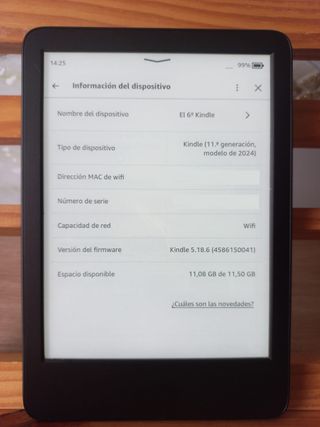 KINDLE 11 GENERACIÓN 16GB + FUNDA SILICONA