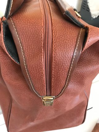 Bolso de viaje Nobuck marrón