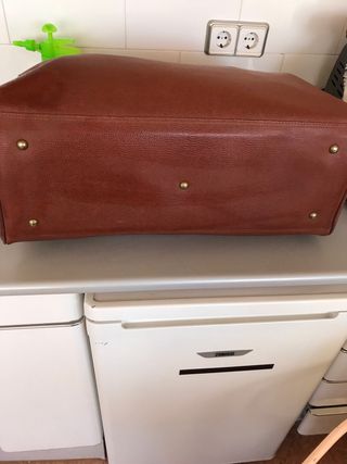 Bolso de viaje Nobuck marrón