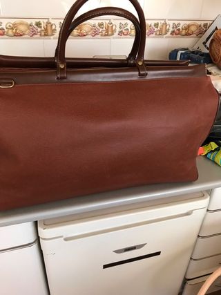 Bolso de viaje Nobuck marrón