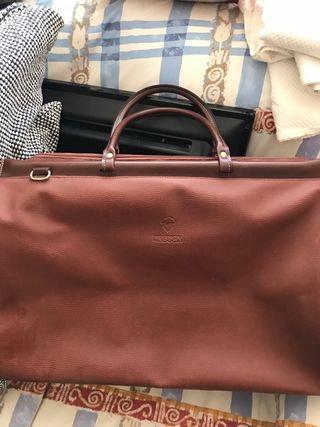 Bolso de viaje Nobuck marrón