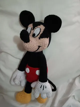 Muñeco Mickey Mouse Crochet