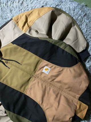 Chaqueta Carhartt Rework Vintage Bomber Patchwork