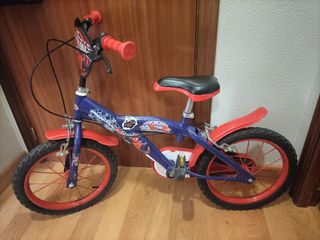 Bicicleta infantil Spiderman 16"