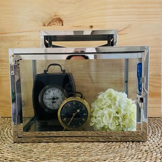 Farolillo/Terrario Cristal y Metal