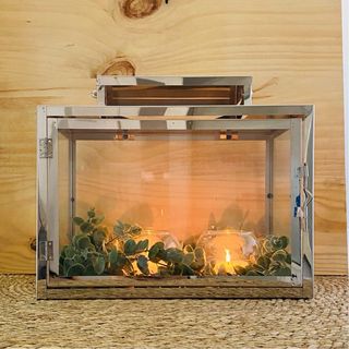 Farolillo/Terrario Cristal y Metal