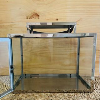 Farolillo/Terrario Cristal y Metal