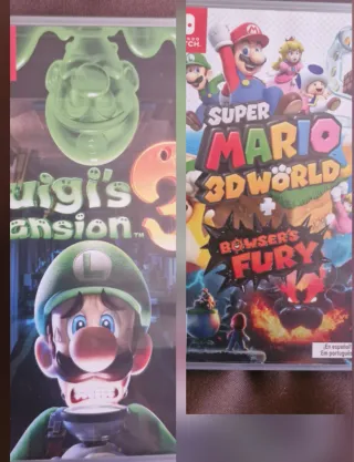 Luigi's Mansion 3 + Super Mario 3D World