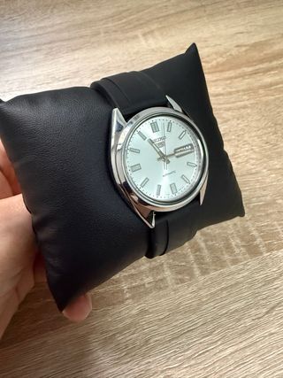 Reloj Seiko 5 Automático Plata/Negro