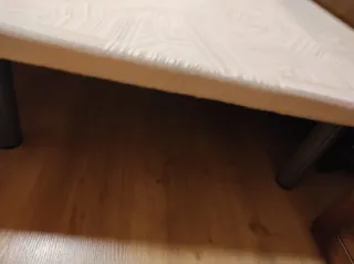 Base tapizada cama matrimonio 1'50*2'00 metros.