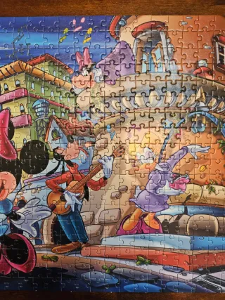 Puzzle Disney Panorama Clementoni 1000 pezzi
