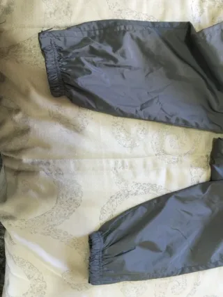 Conjunto Chándal Lacoste Gris y Blanco