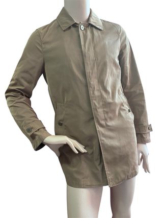 Trench Conbipel Uomo Beige