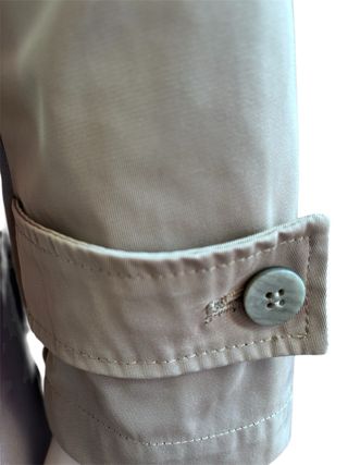 Trench Conbipel Uomo Beige