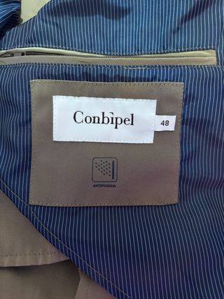 Trench Conbipel Uomo Beige