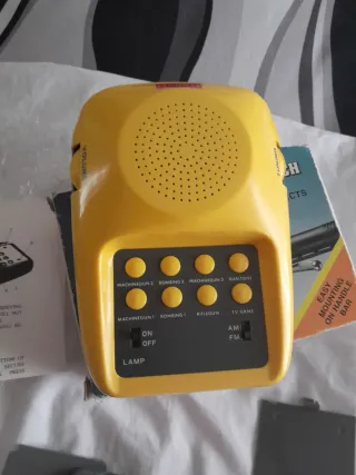 Radio Linterna para Bicicleta .