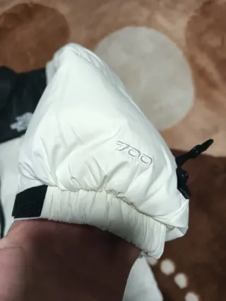 Chaqueta The North Face Negra y Blanca