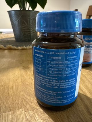 Ácido Fólico Plus Naturmil 400 µg