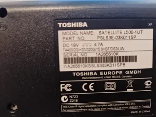 Portátil Toshiba Satellite