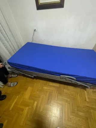Cama articulada hospitalaria