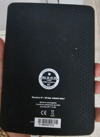 Lector Ebook Inves Wibook 660LT Gris