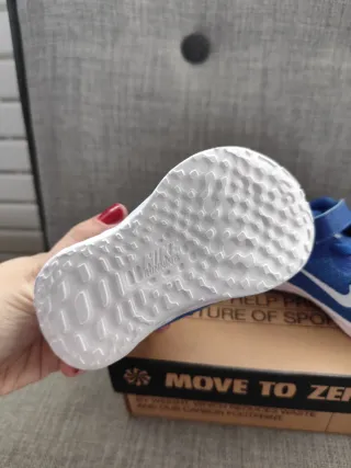 Zapatillas Nike niño azul