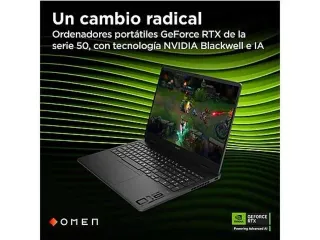 PORTÁTIL GAMING HP OMEN RYZEN7 AI 32GB 5070 GFORCE