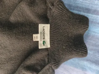 Jersey Lacoste Marrón Talla S