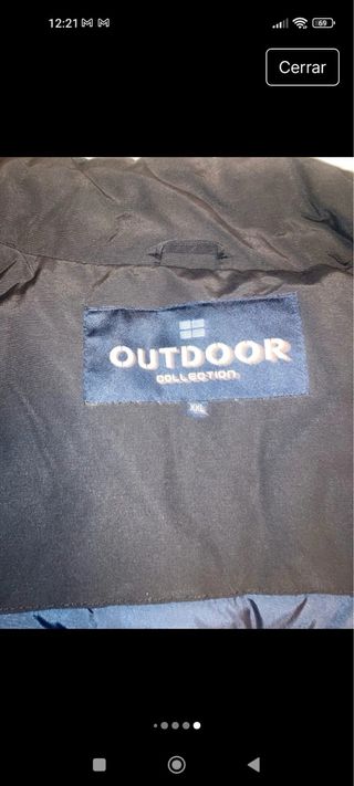 Chaqueta Outdoor Collection XXL Negra