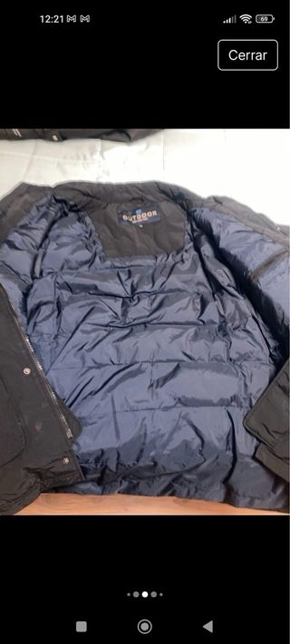 Chaqueta Outdoor Collection XXL Negra