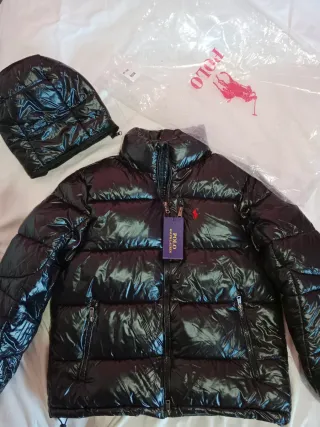 Chaqueta Polo Ralph Lauren Negra Brillante