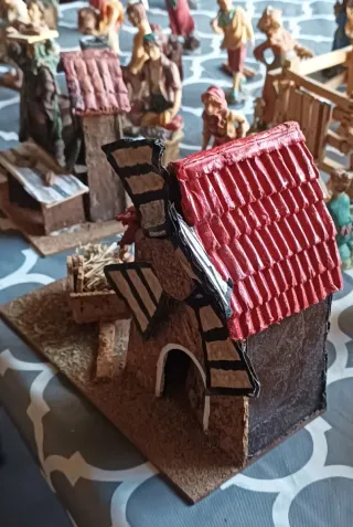 Belén de Resina Vintage