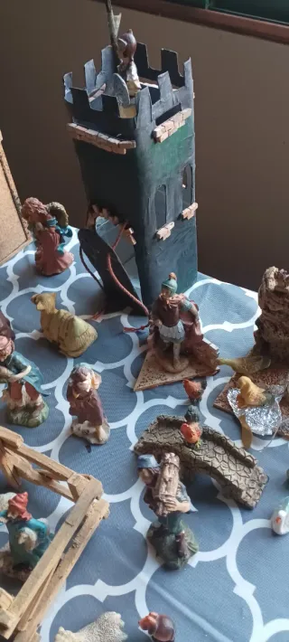 Belén de Resina Vintage